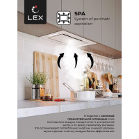 Вытяжка Lex GS BLOC G 600 White CHTI000360