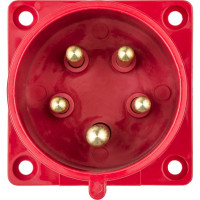 Вилка TDM ELECTRIC 625 скрытая 3Р+РЕ+N 32А 380В IP44 SQ0607-0006