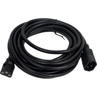 Кабель монитор - компьютер ExeGate UPS-устройство Power EC-5P IEC 3/1.0mm2, медь, черный, 10A, 5м 280632