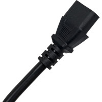 Кабель монитор - компьютер ExeGate UPS-устройство Power EC-5P IEC 3/1.0mm2, медь, черный, 10A, 5м 280632