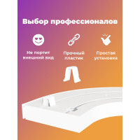 Стопор для пластиковой шины Peora 2 шт блистер 64557