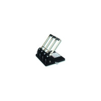 Дырокол KW-TRIO Heavy Duty 954 150 листов металл/пластик черный 4 отверстия с линейкой 811665