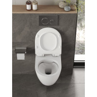 Подвесной унитаз Orange  безободковый Soft-close C07-100W