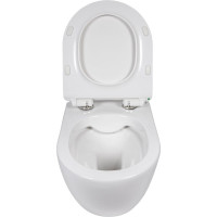 Подвесной унитаз Orange  безободковый Soft-close C07-100W