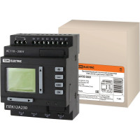 Программируемый логический контроллер TDM ELECTRIC ПЛК12A230 с дисплеем 230В SQ0750-0001