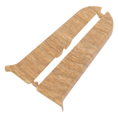 Торцевые заглушки для плинтуса IDEAL Классик 85 мм, 272 сосна золото К-П85-Тп-Ф1 272 СОС ЗЛТ