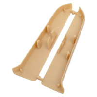 Торцевые заглушки для плинтуса IDEAL Классик 85 мм, 272 сосна золото К-П85-Тп-Ф1 272 СОС ЗЛТ