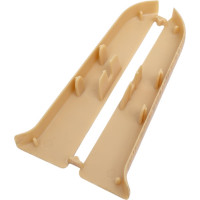 Торцевые заглушки для плинтуса IDEAL Классик 85 мм, 272 сосна золото К-П85-Тп-Ф1 272 СОС ЗЛТ