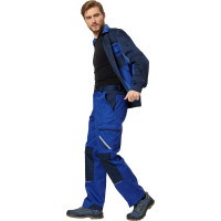 Брюки Эксперт Спецодежда Мегаполис васильковый/темно-синий, р. 44-46, рост 182-188 6446000055819