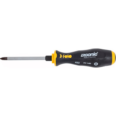 Крестовая ударная отвертка Felo Ergonic PH 1X80 45210240