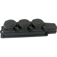 Переносная розетка ЮПИТЕР тройная 16А 250В с заземлением JP7601-03