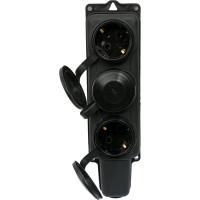 Переносная розетка ЮПИТЕР тройная 16А 250В с заземлением JP7601-03