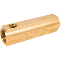 Коллектор PROFACTOR латунный, односторонний в/в 1" х 3 вых 1/2"вн PF MF 259.3