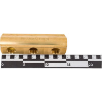 Коллектор PROFACTOR латунный, односторонний в/в 1" х 3 вых 1/2"вн PF MF 259.3