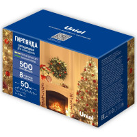 Светодиодная гирлянда Uniel ULD-S5000-500/DGA WARM WHITE IP20 UL-00009930