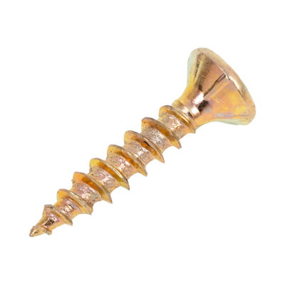 Конструкционный шуруп для дерева ЕВРОПАРТНЕР с фрезой, потайной, ж/п, Torx 10, 3,0x16 + бита, 600 шт. B3 0002