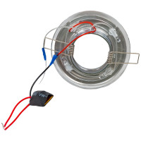 Встраиваемый светильник De Fran LED/MR16 хром+белый, FT 901 LED CH