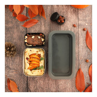 Силиконовые формы для ланч-боксов Monbento MB Silicase серые 26230030