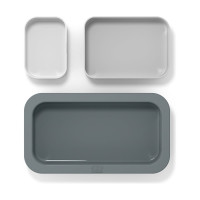 Силиконовые формы для ланч-боксов Monbento MB Silicase серые 26230030