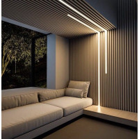Молдинг стеновой ударопрочный влагостойкий под покраску Decor-Dizayn 20x20x3000 мм DD622 (3m)
