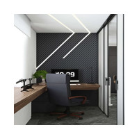 Молдинг стеновой ударопрочный влагостойкий под покраску Decor-Dizayn 20x20x3000 мм DD622 (3m)