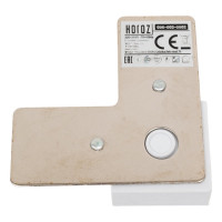 Соединитель шинопровода HOROZ ELECTRIC 096-002-0002 белый, 220-240V угловой L Connector HRZ00000907