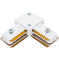 Соединитель шинопровода HOROZ ELECTRIC 096-002-0002 белый, 220-240V угловой L Connector HRZ00000907