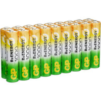 Акк. Бат. ааа мизинчиковые GP  hr03 1000 mah/мач ni-mh 18 шт в упак 100AAAHC-B18 100AAAHC-B18 23948523