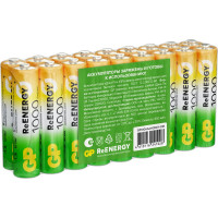 Акк. Бат. ааа мизинчиковые GP  hr03 1000 mah/мач ni-mh 18 шт в упак 100AAAHC-B18 100AAAHC-B18 23948523