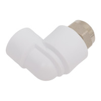 Угольник КОНТУР PPR с накидной гайкой и латунной втулкой D20-1/2 011428020100