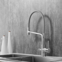 Смеситель для кухни ROSE с подключением к фильтру питьевой воды, сатин R658L