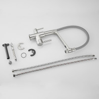 Смеситель для кухни ROSE с подключением к фильтру питьевой воды, сатин R658L