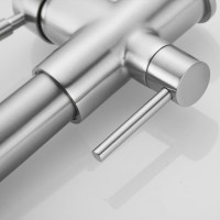 Смеситель для кухни ROSE с подключением к фильтру питьевой воды, сатин R658L