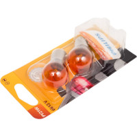 Автолампа PHILIPS PY21W BAU15s YELLOW, 2шт 12V ,1,10 12496NAB2