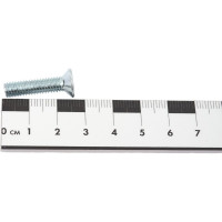 Потайной винт с метр. резьбой крепежная техника DIN 965, 6x25, 500 шт 493672 БК