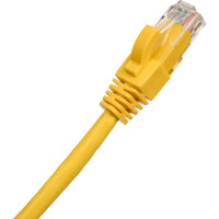 Коммутационный шнур NIKOMAX U/UTP 4 пары, желтый, 0,5м NMC-PC4UD55B-005-YL