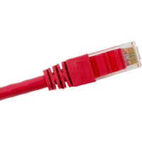 Коммутационный шнур NIKOMAX U/UTP 4 пары, красный, 0,5м NMC-PC4UD55B-005-RD