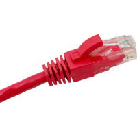 Коммутационный шнур NIKOMAX U/UTP 4 пары, красный, 0,5м NMC-PC4UD55B-005-RD
