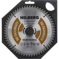Диск пильный Hilberg Industrial Ламинат 185x30/20x60Т HL185