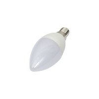 Светодиодная лампа Volpe LED-C37-9W/NW/E14/FR/NR. Форма свеча, матовая. UL-00003803