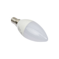 Светодиодная лампа Volpe LED-C37-9W/NW/E14/FR/NR. Форма свеча, матовая. UL-00003803