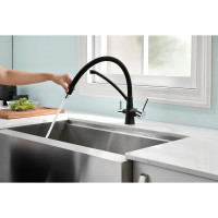 Смеситель для кухни Paulmark SIEGEN, черный Si213111-308