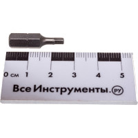 Бита HEX3, 25 мм, 2 шт. REDVERG 6623488