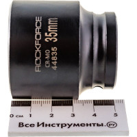 Головка торцевая 12-гранная ударная 35 мм, 1/2", L=60 мм ROCKFORCE RF-44835(28349)