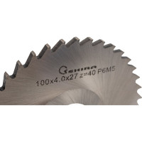Фреза дисковая (100х4х27 мм; тип 2; ср.з=40; Р6М5) Sekira 32234