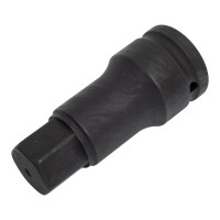 Насадка 6-гранная ударная, 27 мм 3/4", L-100 мм ROCKFORCE RF-2649027(29992)