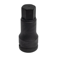 Насадка 6-гранная ударная, 27 мм 3/4", L-100 мм ROCKFORCE RF-2649027(29992)