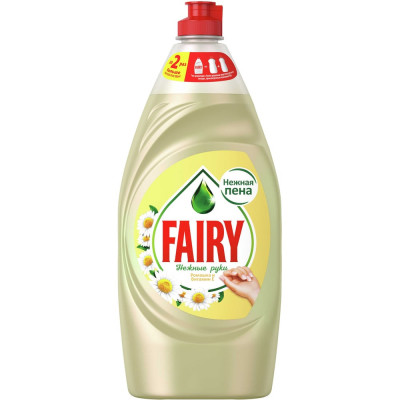 Средство для мытья посуды FAIRY Нежные руки Ромашка и витамин Е, 900 мл 1009430 603140 0001009612