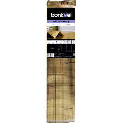 Подложка-гармошка Bonkeel с покрытием AntiSlip под замковый LVT, 1,5 мм 534968