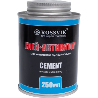 Клей-активатор Rossvik 250 мл, банка с кистью K.025.K.2